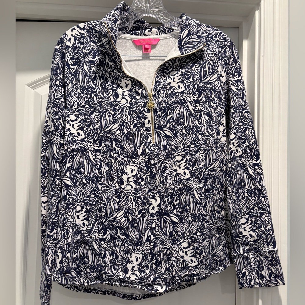 Lilly Pulitzer Quarter Zip Top